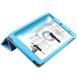 虎克聯想Miix3 830平板電腦皮套 寧靜藍鋼絲紋保護套評測